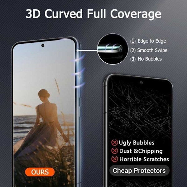 Google Pixel 8 Härdat glas 0.26mm 2.5D 9H Transparent
