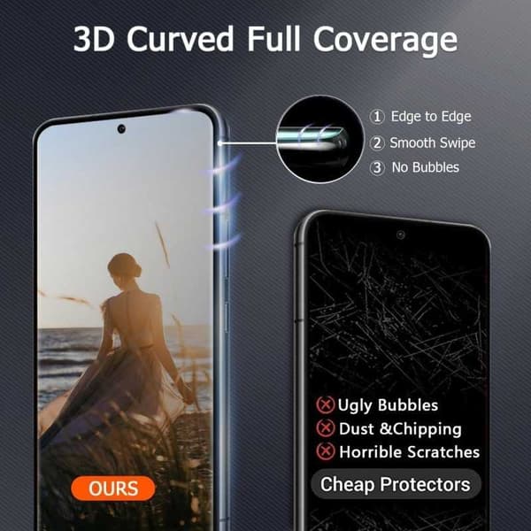 Google Pixel 8 Karkaistu lasi 0,26 mm 2,5D 9H Transparent