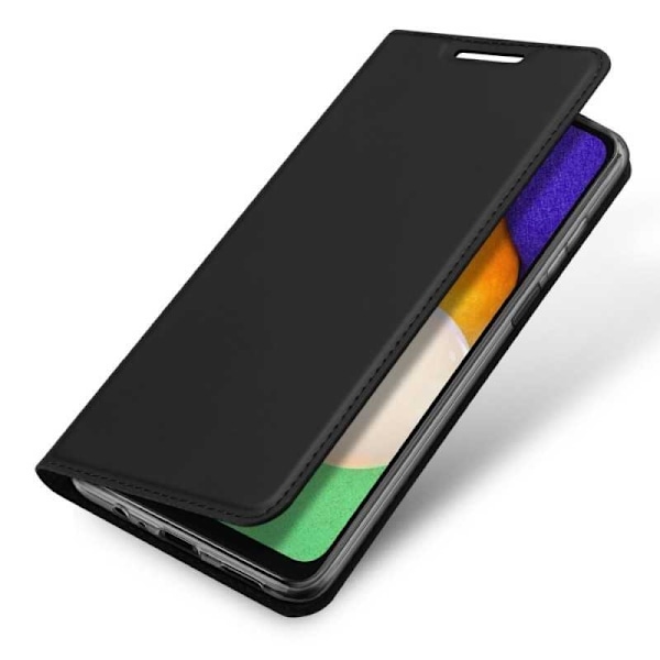 Samsung A54 5G Flip Case Smooth -korttipaikka Black