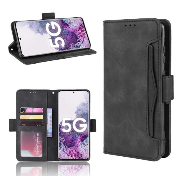 Samsung Galaxy S20 Plus Plånboksfodral PU-Läder 6-FACK Winston V3 Svart