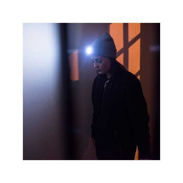 LED Mössa X-Cap Svart