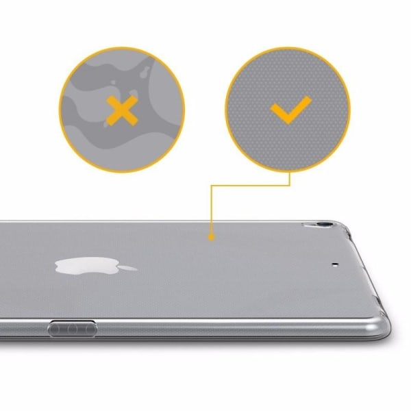 iPad Pro 12.9" Stötdämpande TPU Skal Simple Transparent
