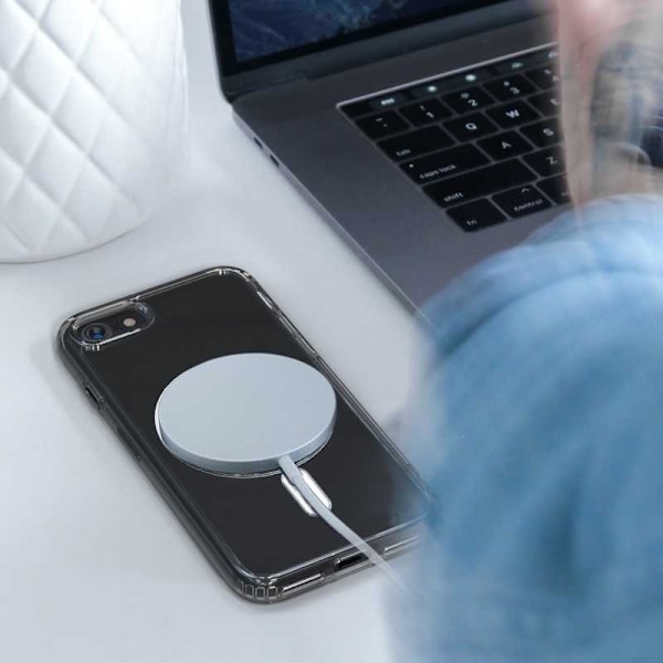 iPhone 7/8/SE (2020&2022) Transparent Stötdämpande Skal MagSafe-Kompatibelt Transparent