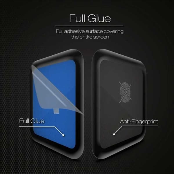 2-PACK Fitbit Sense 2 / Versa 4 Karkaistu Lasi FullFrame® 3D 0,2mm 9H Transparent