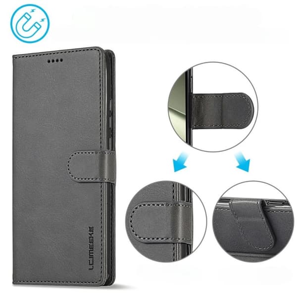 LC.IMEEKE Plånboksfodral Xiaomi 14T - Svart