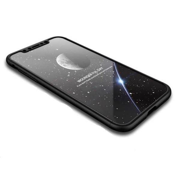 iPhone 11 Pro Max 360° 3in1 FullCover -suojus sis. Karkaistu lasi Black
