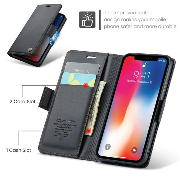 CaseMe Skin Pro Case iPhone X / XS Black