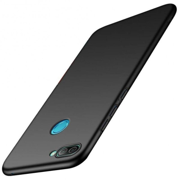 Huawei P Smart Ultratynn gummibelagt Matt Black Cover Basic V2 Black
