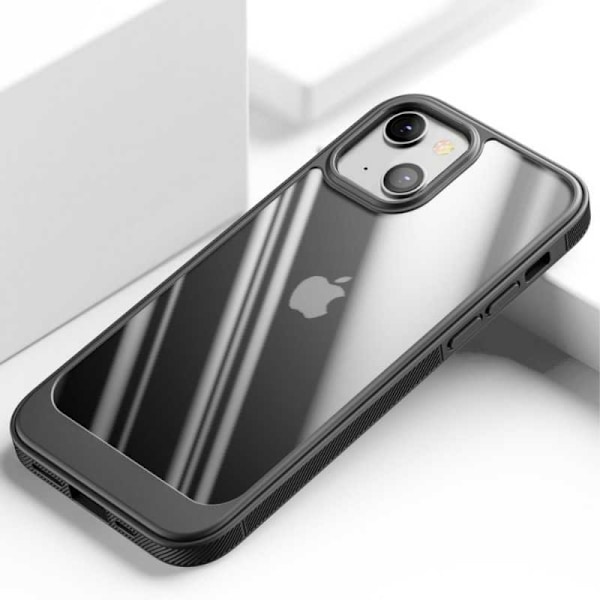 iPhone 14 Iskunkestävä ja tyylikäs kotelo Halo Svart