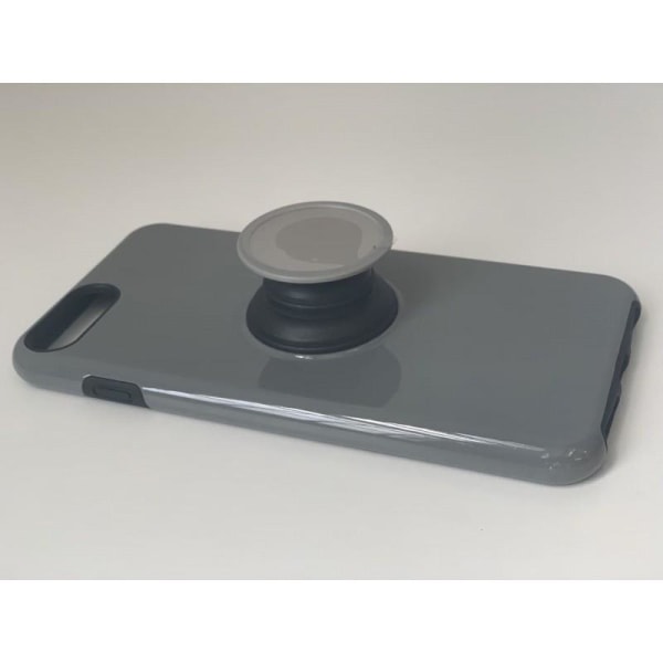 iPhone XR Stöttåligt Skal med Spegel 2in1 grå