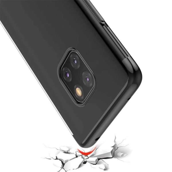 Mate 20 Pro Stötdämpande Gummiskal V2 (LYA-L29) Röd