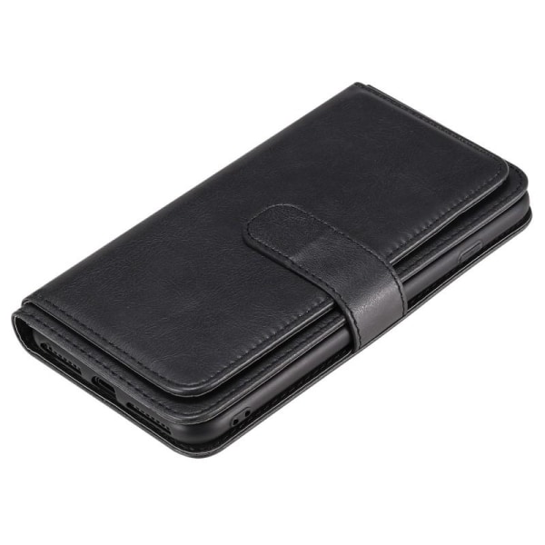 iPhone 6/6S Plus Praktisk Lommebokveske Med 11-Pocket Array V2 Black