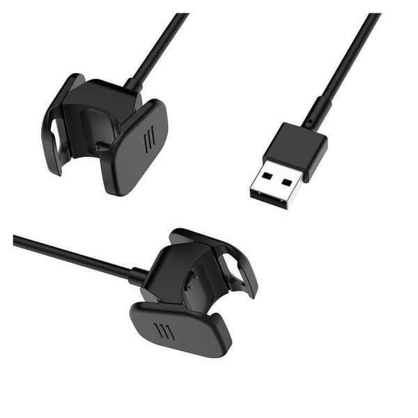 Laddare Fitbit Charge 3 / Charge 4 Svart