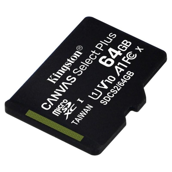 Kingston Canvas Select Plus MicroSD 64GB Black