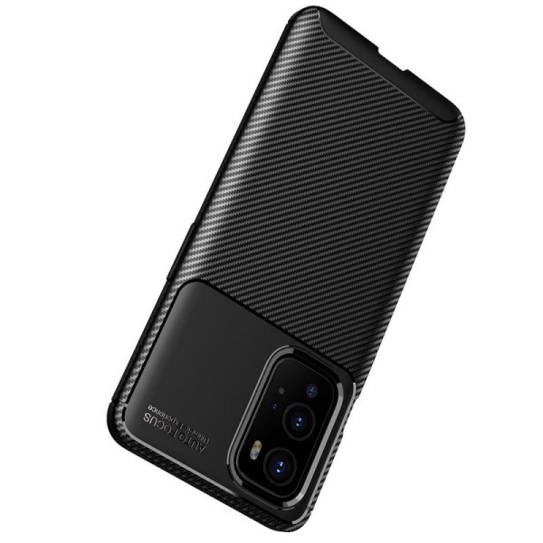 OnePlus 9 Pro Shockproof Slim Cover FullCarbon V4 Black