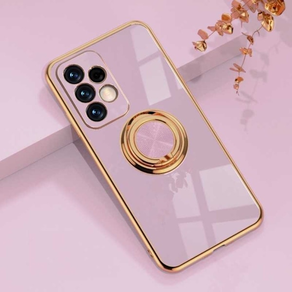 Samsung A33 5G Elegant & stødsikkert cover med ringholder fejlfri Rosa