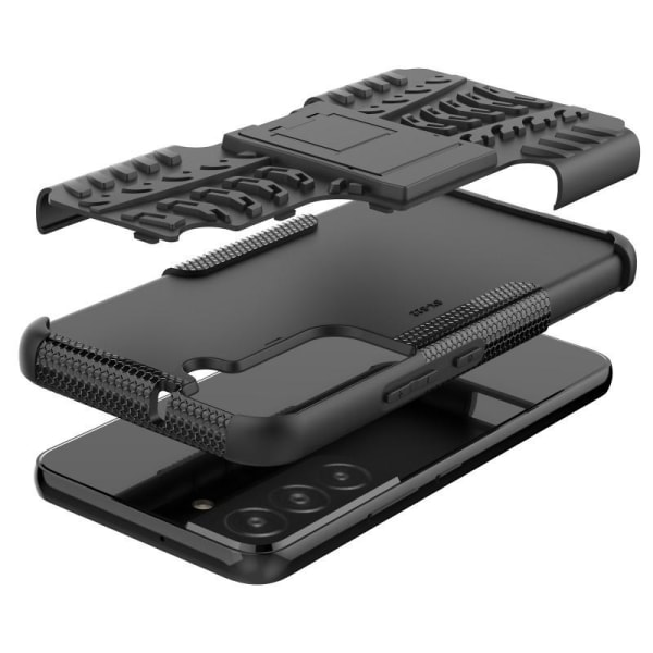 Samsung S23 Plus Støtsikker veske med Active-støtte Black