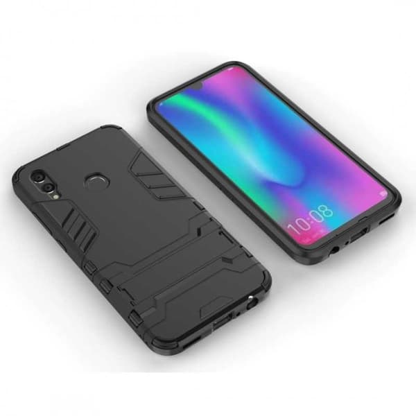Huawei P Smart 2019 iskunkestävä kotelo, jossa Kickstand ThinArmor Black