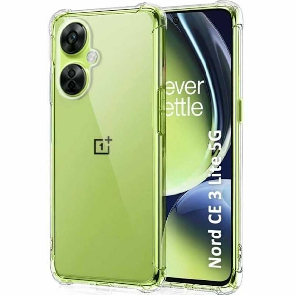 OnePlus Nord CE 3 Lite 5G gennemsigtigt stødabsorberende cover