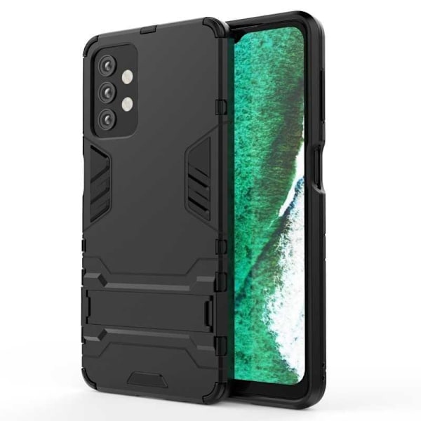 Samsung A32 4G iskunkestävä kotelo jalustalla ThinArmor Black