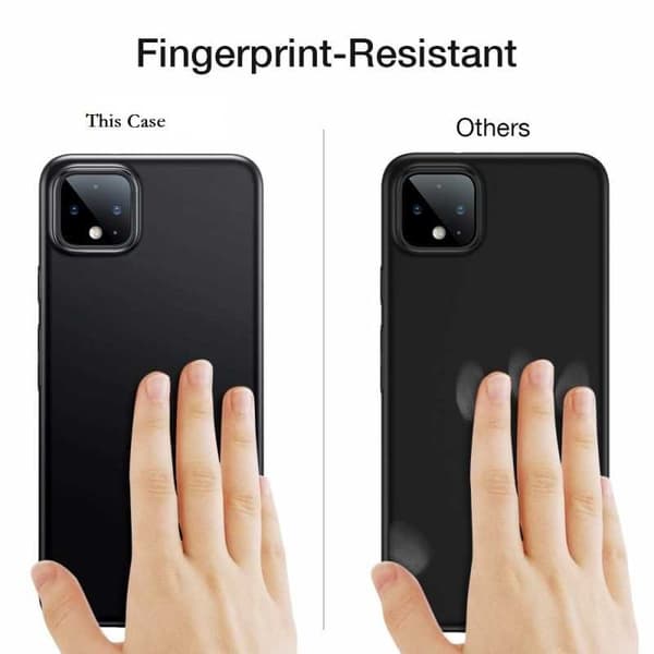 Google Pixel 4 XL Ultratunt Mattsvart Skal Basic V2 Svart