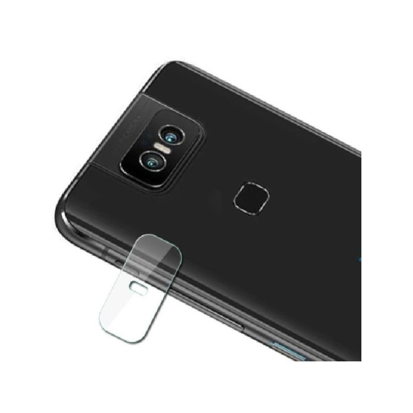 2-PACK Asus Zenfone 6 -kamerakuori (ZS630KL) Transparent