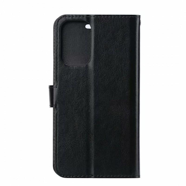 Google Pixel 4A 5G Wallet Case PU-læder 4-LOMMES Black