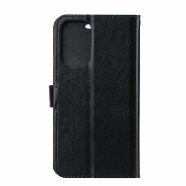 Google Pixel 4A 5G Wallet Case PU-nahkainen 4-POCKET Black