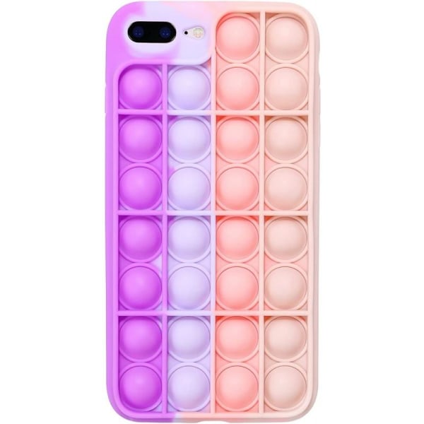 iPhone 7 Plus / 8 Plus beskyttelsescover Fidget Toy Pop-It Multicolor