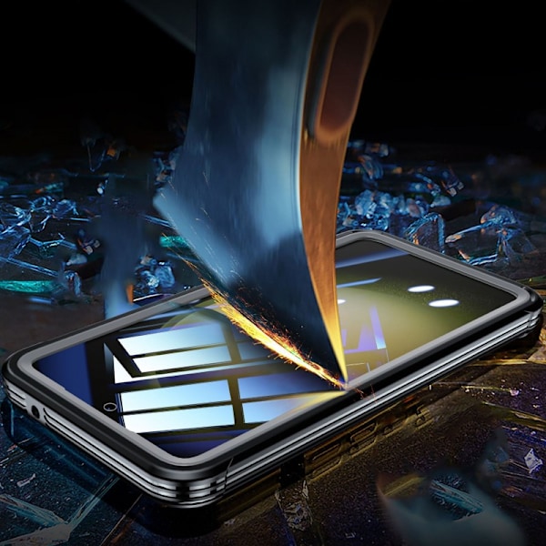 Samsung S23 FE Heltäckande Magsafe Premium 3D Skal 3in1 ThreeSixty