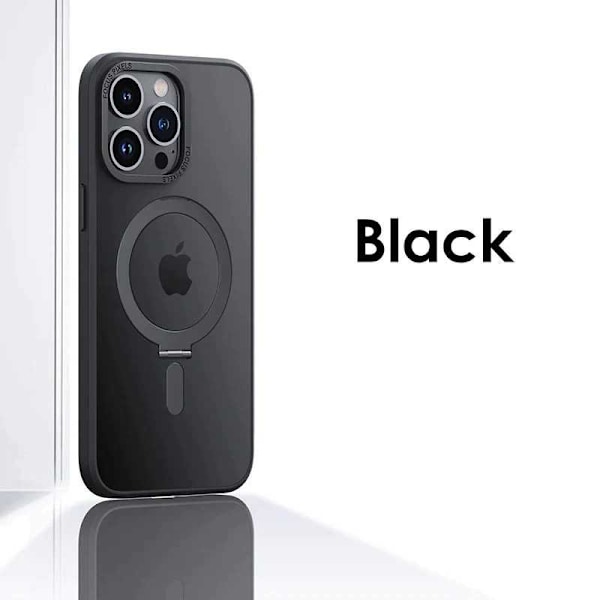 iPhone 13 Pro stødsikkert Magsafe-cover med Kickstand Nordcell™ Mörkgrön