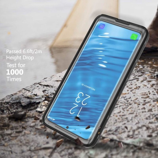 Samsung Galaxy S20 Ultra Heltäckande Vattentät Premium Skal - 2m Transparent