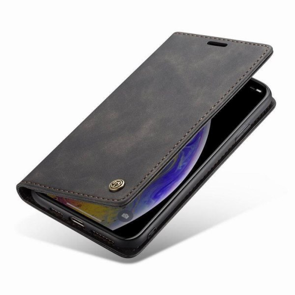 iPhone XS / X Elegant Flip Case CaseMe 3-FACK Black
