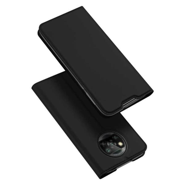 Xiaomi Poco X3 NFC Flip Case Smooth -korttipaikka Black