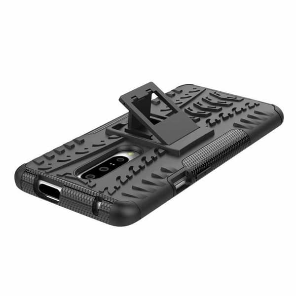 OnePlus 7 Iskunkestävä suojus, jossa on tuki Active Black