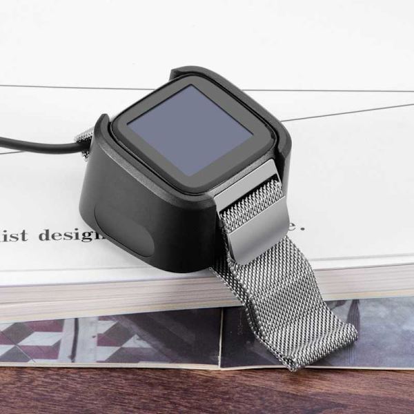Laddare Fitbit Versa / Versa Lite Svart