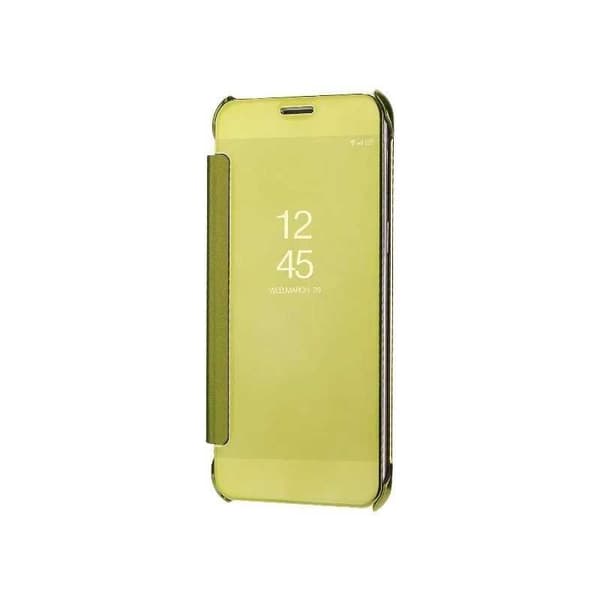 Samsung A8 2018 Flip Case Clear View Seisova Rocket Svart