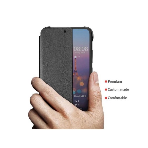 Huawei P20 Pro Flip Case Smart View Black
