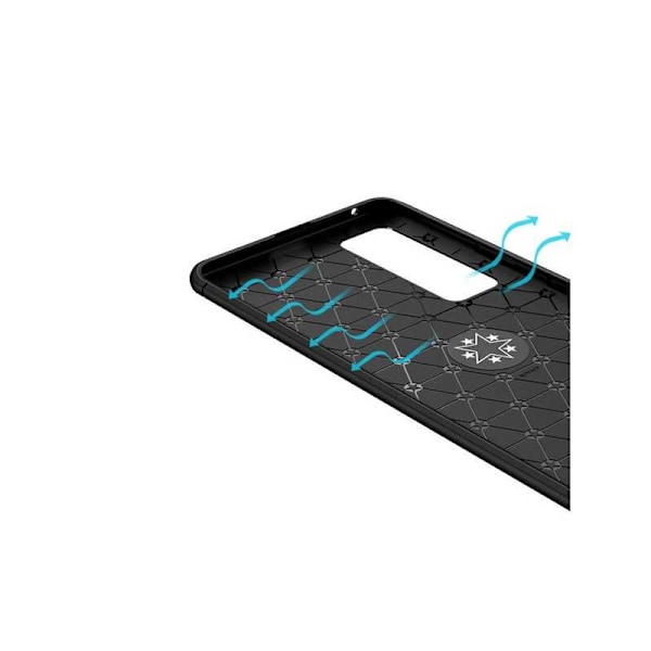 Huawei P Smart 2021 Praktisk stødsikkert cover med ringholder V3 Black