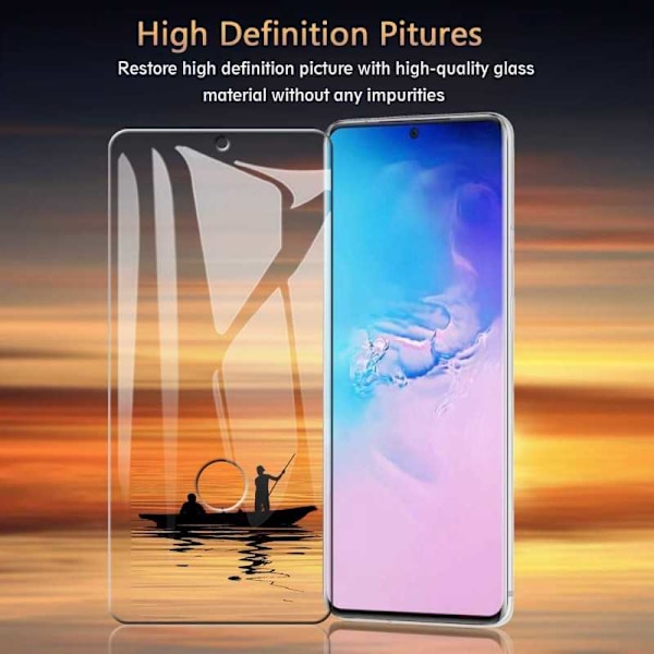 Samsung S20 Plus 3D 0,26 mm 9H hærdet glas Transparent