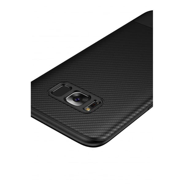 Samsung S8 Plus Stöttåligt Skal FullCarbon Guld