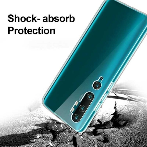 360° täyskuori Xiaomi Mi Note 10/10 Pro Transparent
