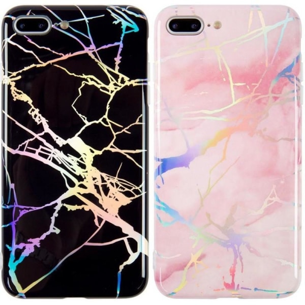 iPhone 8 Iskunvaimennus Marble Case Lazr Rosa