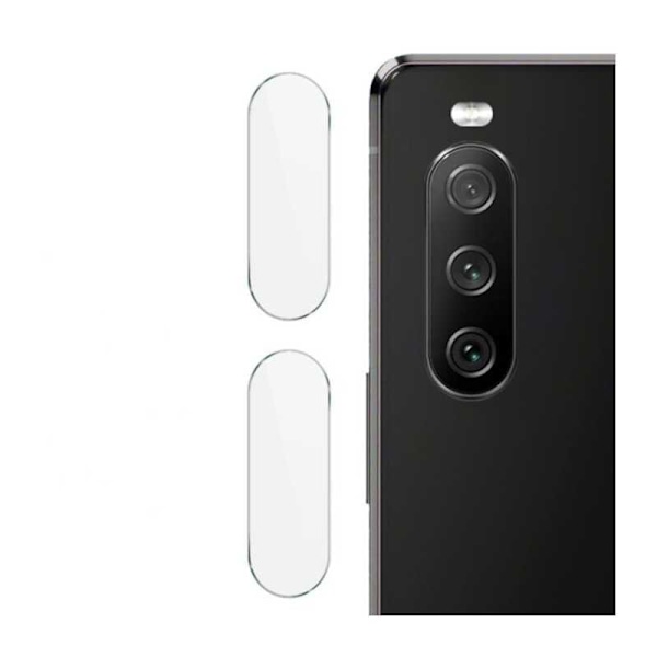 2-PACK Xperia 10 III Kamera Skydd Linsskydd Transparent