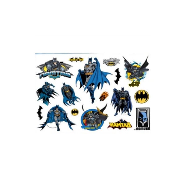 15-PACK Batman Tattoo Multicolor