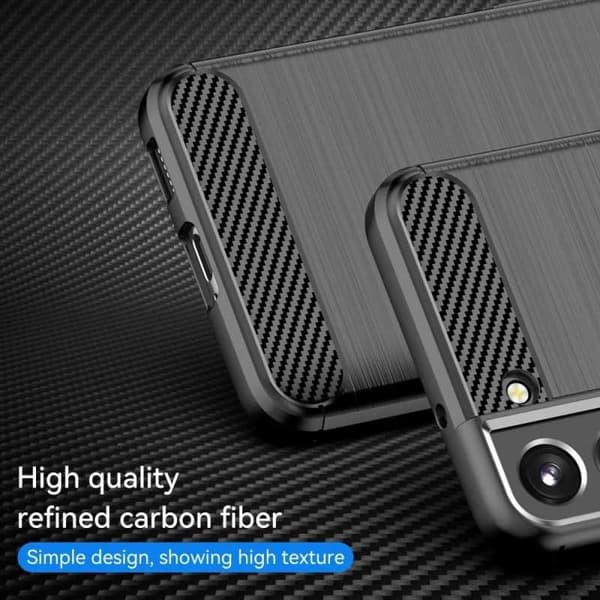 Samsung S23 FE iskunkestävä SlimCarbon kotelo