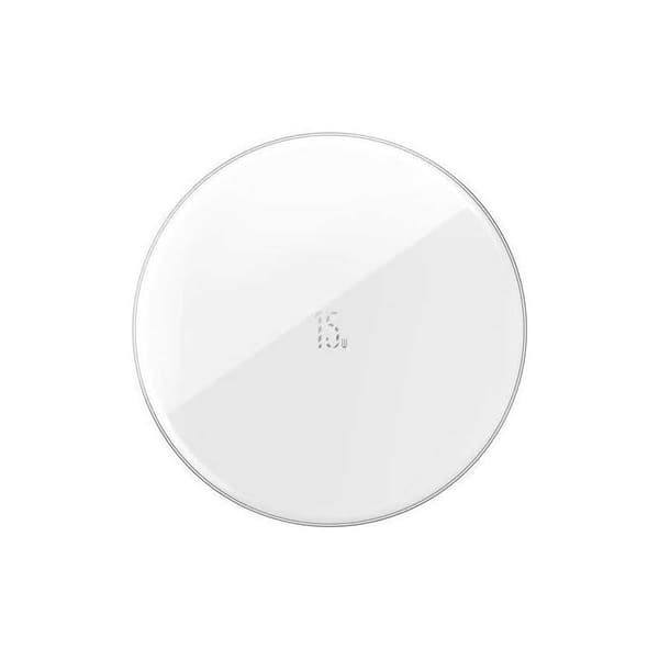 Qi Wireless Charger Baseus Simple 15W Vit