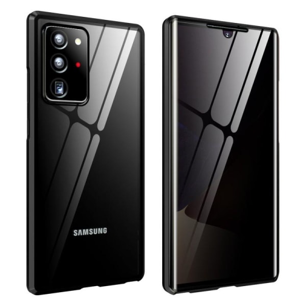 Samsung Note 20 Ultra Privacy Comprehensive Premium -kuori Svart
