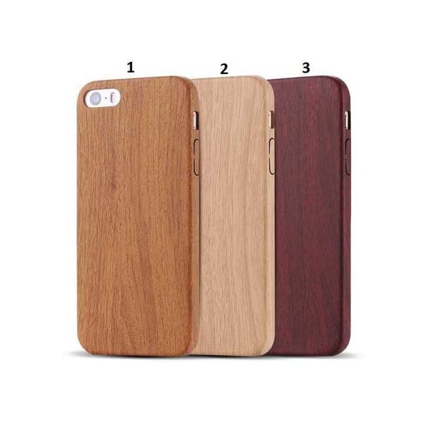 iPhone 6S Plus puinen kotelo | Silikonikuori Puujäljitelmä Tree Variant 1