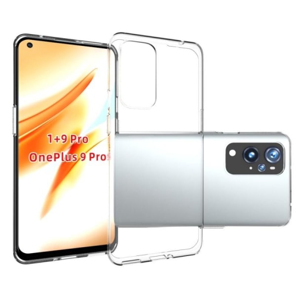 OnePlus 9 Pro stødabsorberende blødt etui Enkelt Transparent